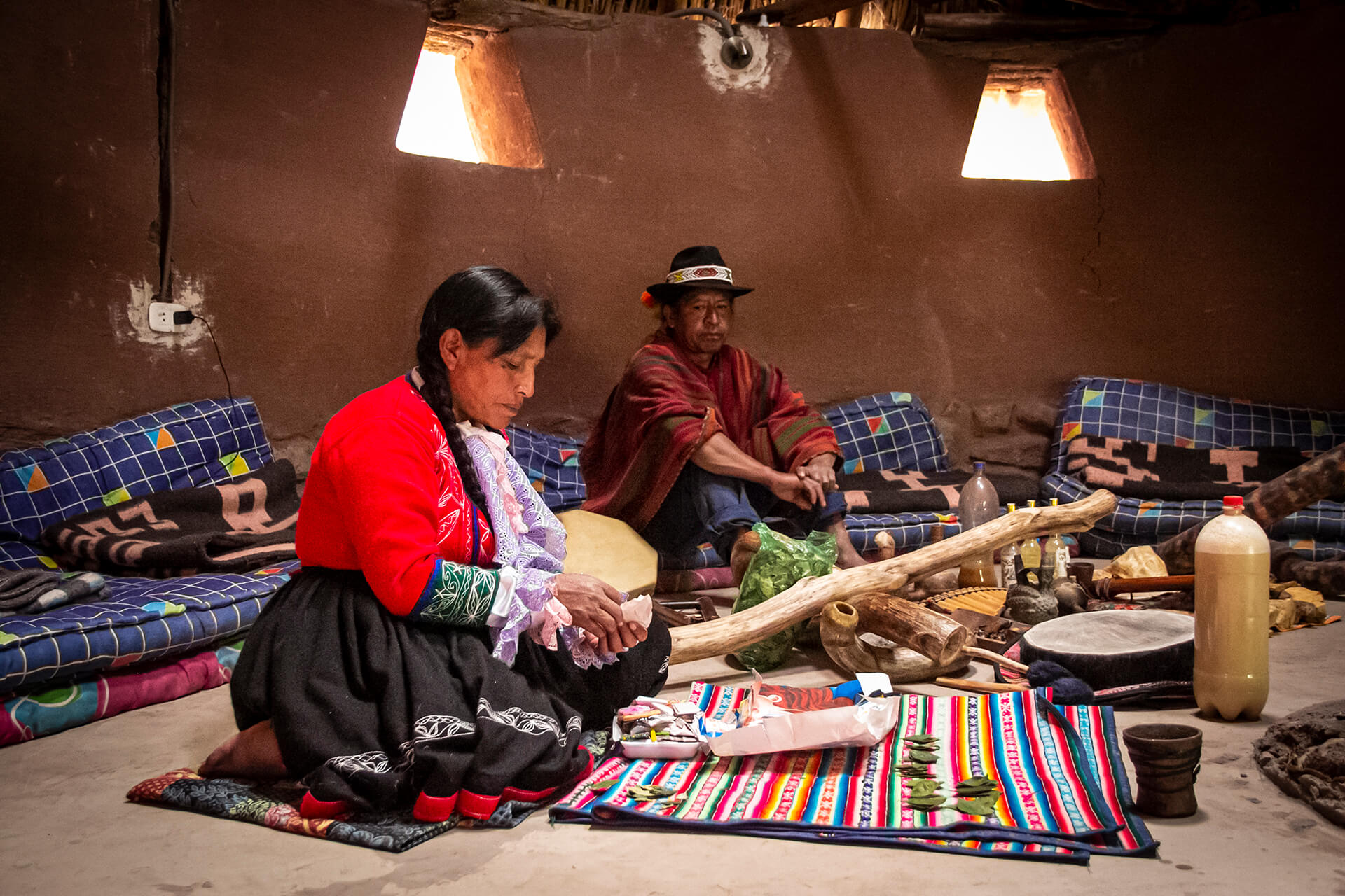 Read more about the article Offering ceremony in Peruvian highlands