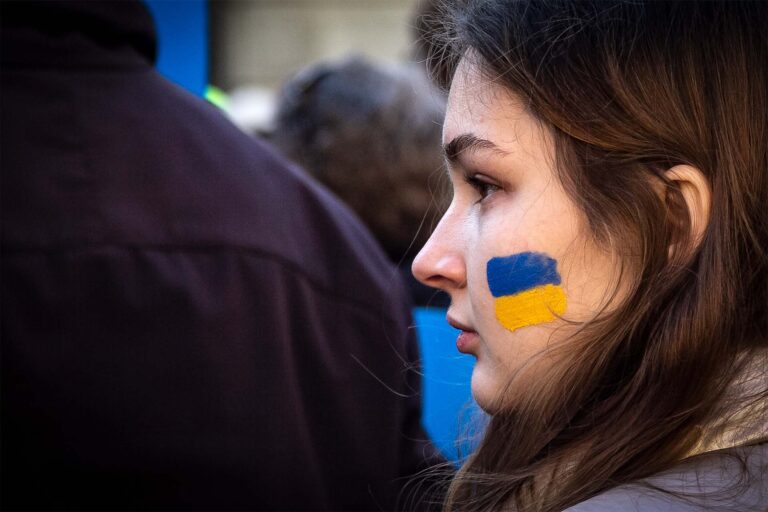 Read more about the article Protest proti vojne na Ukrajine vo Vancouveri